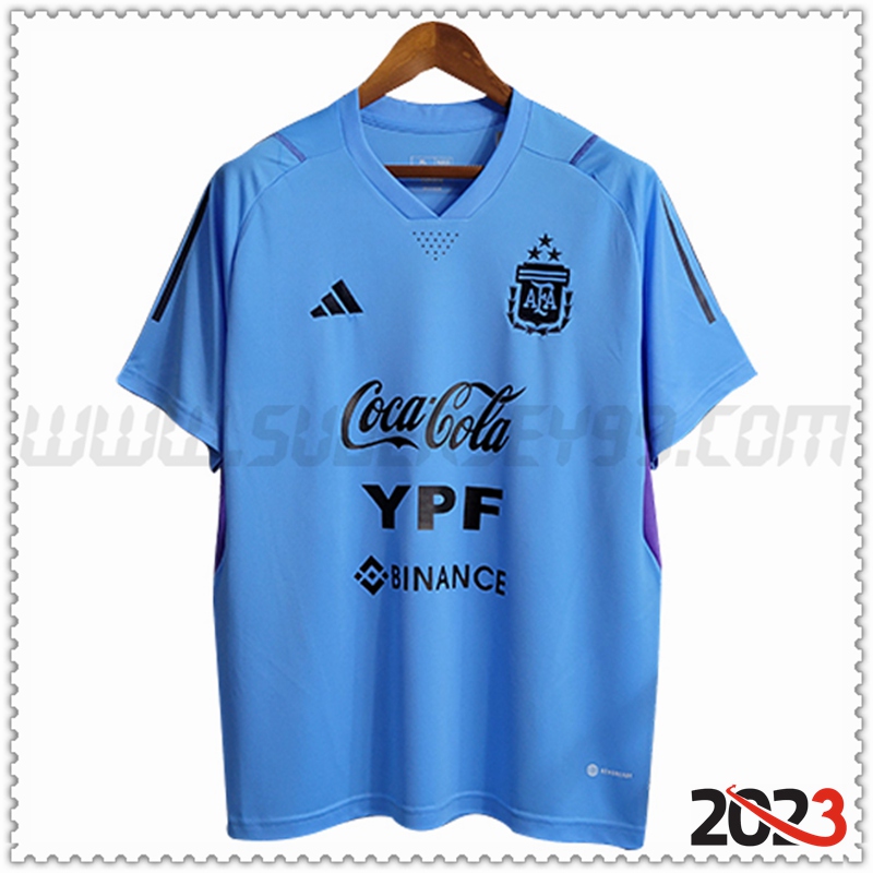 Camiseta Entrenamiento Argentina Azul Claro 2023 2024 -02