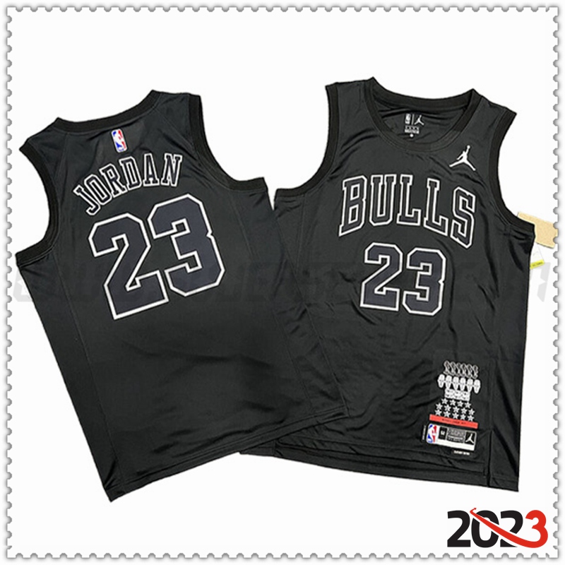 Camisetas Chicago Bulls (JORDAN #23) 2023/24 Negro