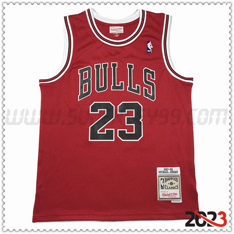 Camisetas Chicago Bulls (JORDAN #23) 2023/24 Rojo