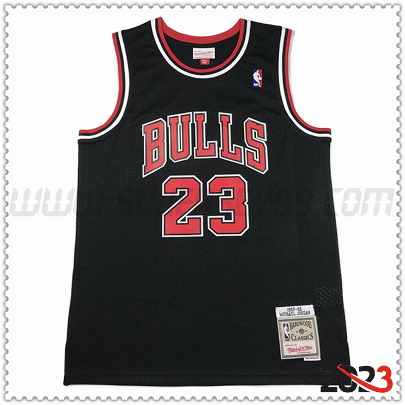 Camisetas Chicago Bulls (JORDAN #23) 2023/24 Negro -02