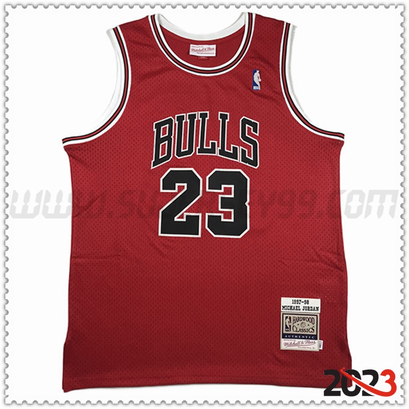 Camisetas Chicago Bulls (JORDAN #23) 2023/24 Rojo -02