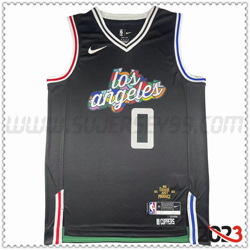 Camisetas Los Angeles Clippers (WESTBROOK #0) 2023/24 Negro