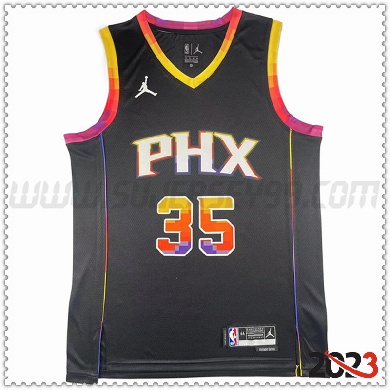 Camisetas Phoenix Suns (DURANT #35) 2023/24 Negro -02