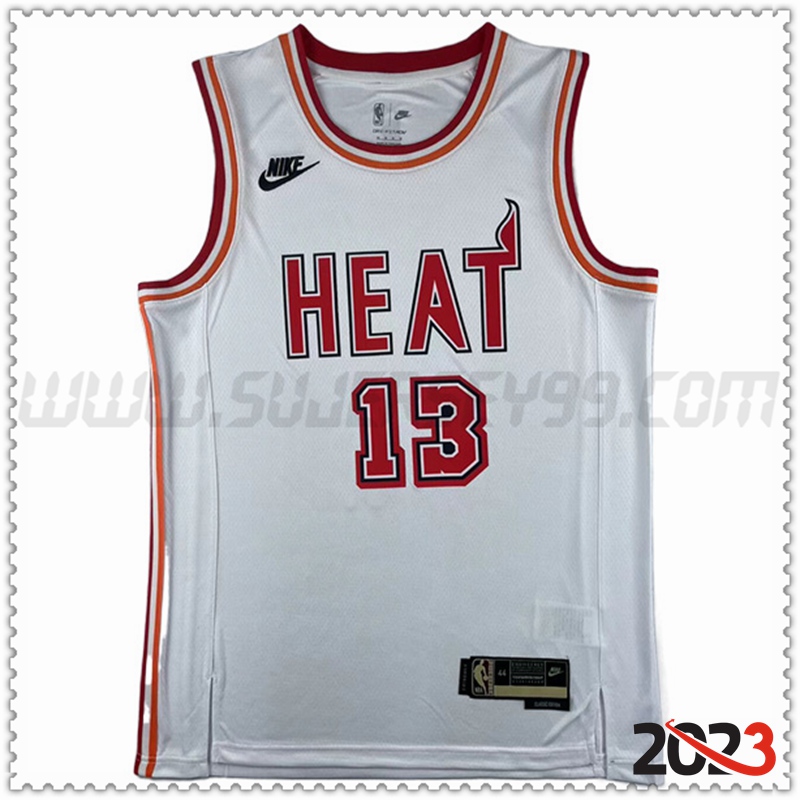 Camisetas Miami Heat (ADEBAYO #13) 2023/24 Blanco