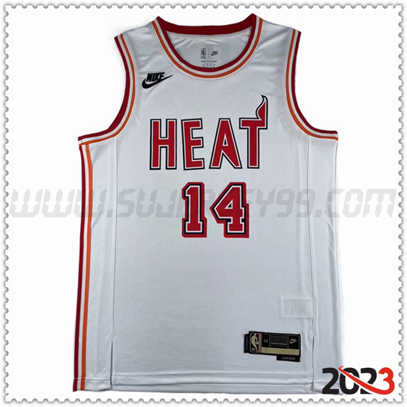 Camisetas Miami Heat (HERRO #14) 2023/24 Blanco