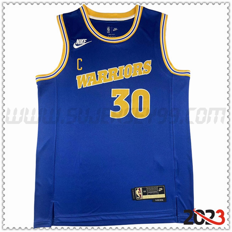 Camisetas Golden State Warriors (CURRY #30) 2023/24 Azul