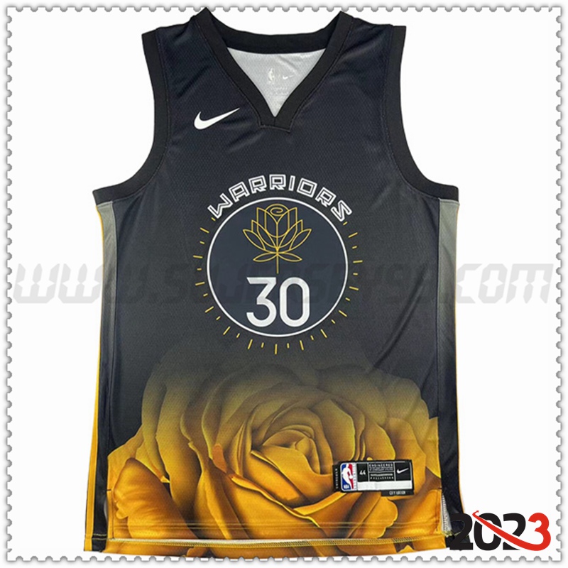 Camisetas Golden State Warriors (CURRY #30) 2023/24 Negro