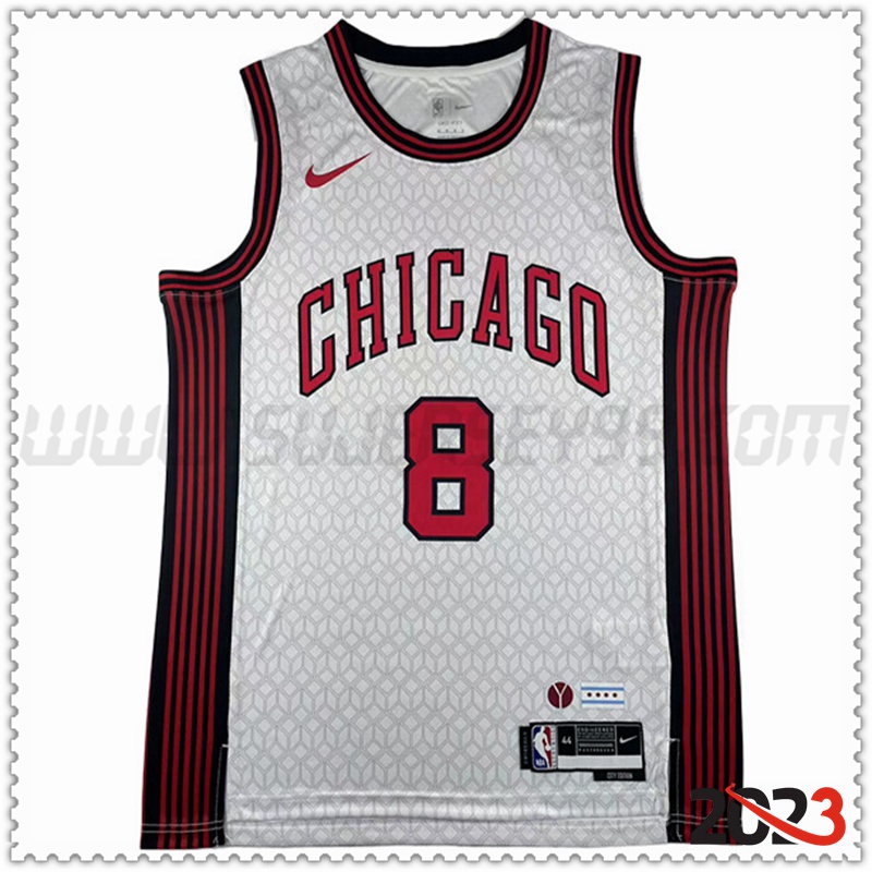 Camisetas Chicago Bulls (LAVINE #14) 2023/24 Blanco