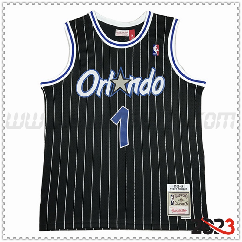 Camisetas Orlando Magic (McGRADY #1) 2023/24 Negro