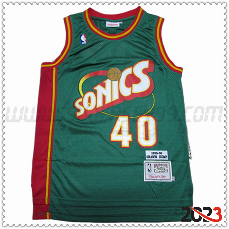 Camisetas Oklahoma City Thunder (KEMP #40) 2023/24 Verde