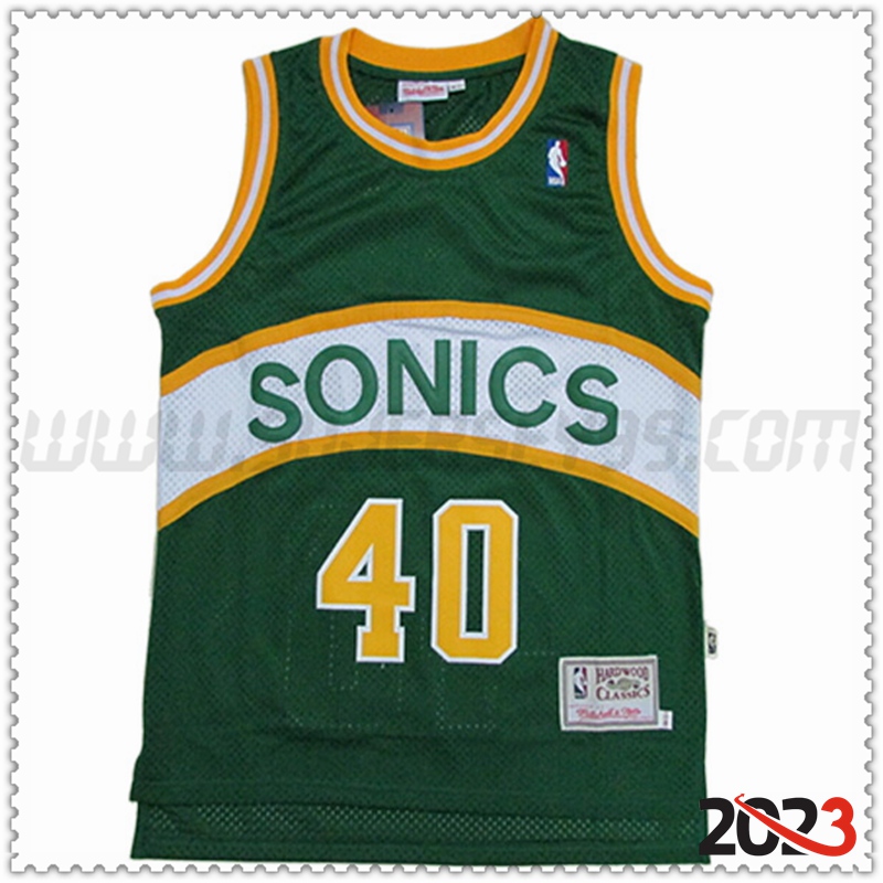 Camisetas Oklahoma City Thunder (KEMP #40) 2023/24 Verde -02