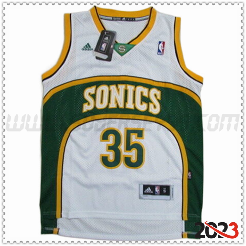 Camisetas Oklahoma City Thunder (DURANT #35) 2023/24 Blanco