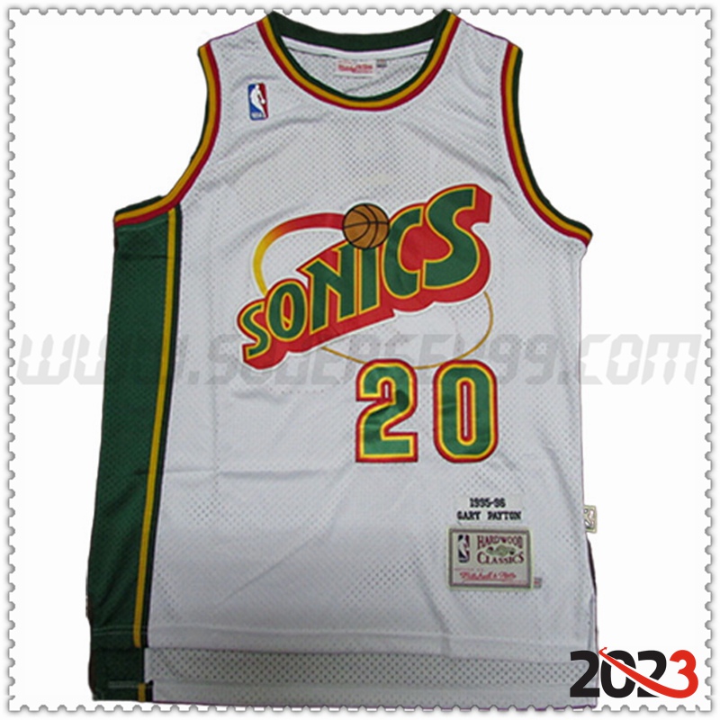 Camisetas Oklahoma City Thunder (PAYTON #20) 2023/24 Blanco