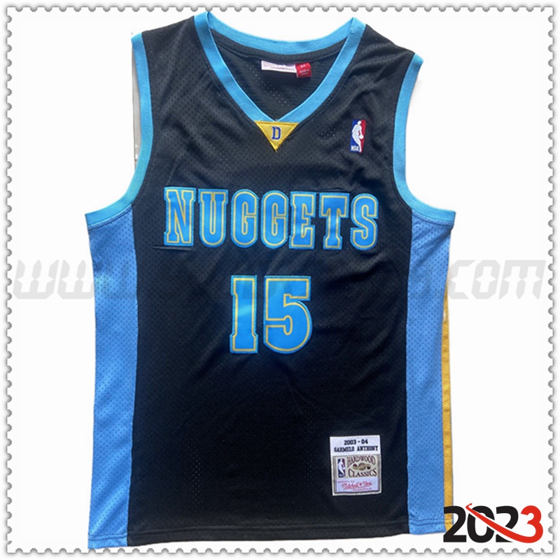 Camisetas Denver Nuggets (ANTHONY #15) 2023/24 Negro -02