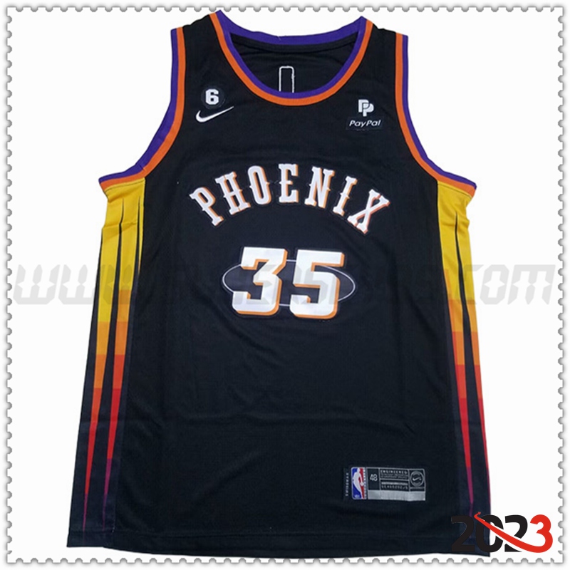 Camisetas Phoenix Suns (DURANT #35) 2023/24 Negro