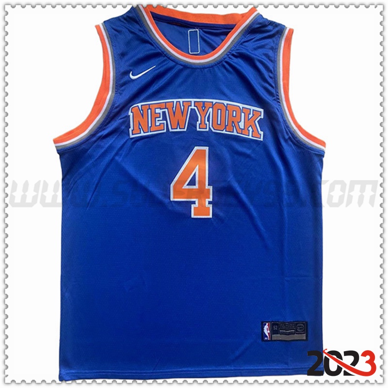 Camisetas New York Knicks (Rosa #4) 2023/24 Azul