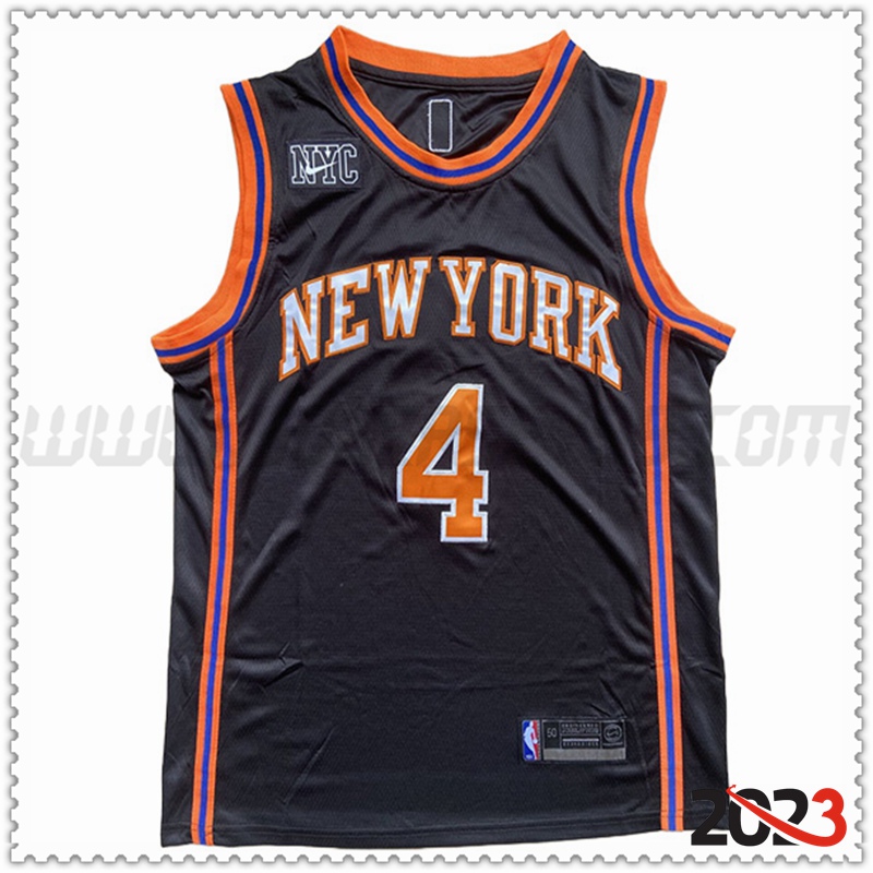 Camisetas New York Knicks (Rosa #4) 2023/24 Negro