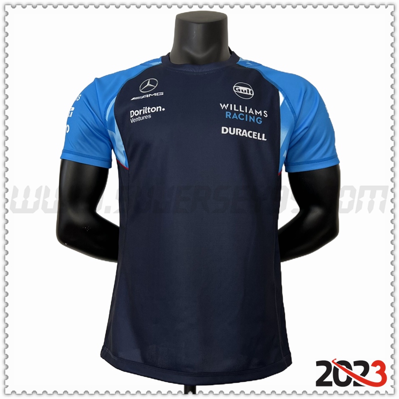 Camiseta de manga corta F1 Mercedes Benz Team Azul marino 2023