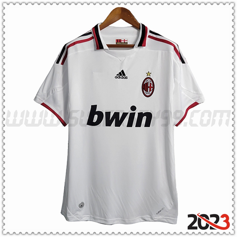 Segunda Camiseta Retro Milan AC 2009/2010