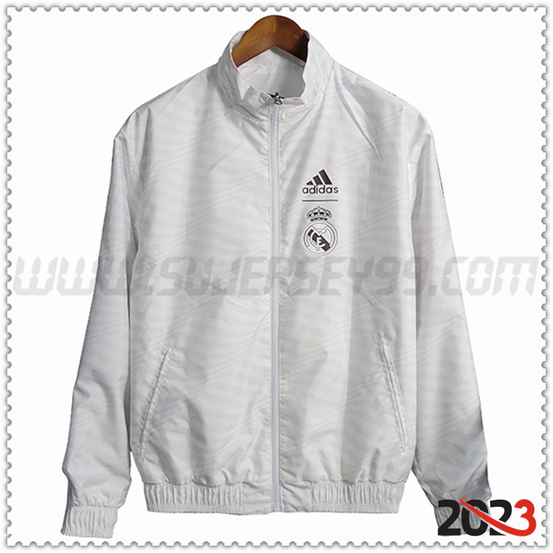 Rompevientos Real Madrid Blanco 2023 2024 -02