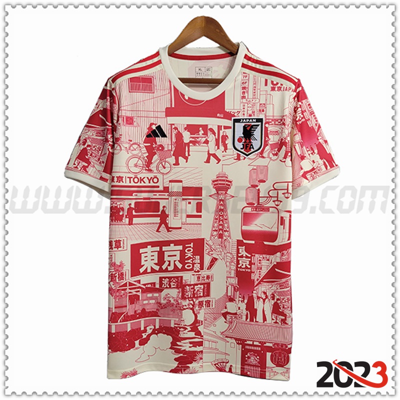 Camiseta Equipo Japon Rojo Edicion especial 2023 2024