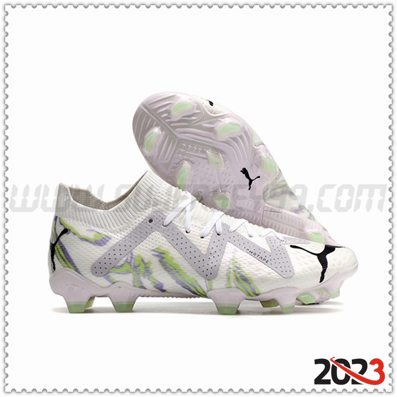 Nike Botas De Fútbol Future Ultimate FG Blanco/Gris