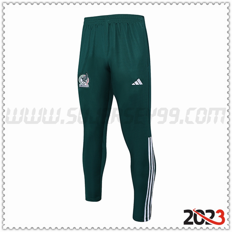 Pantalones Entrenamiento México Verde 2023 2024
