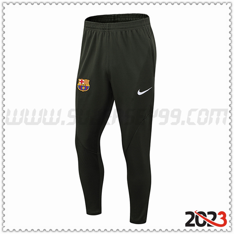 Pantalones Entrenamiento FC Barcelona Verde 2023 2024