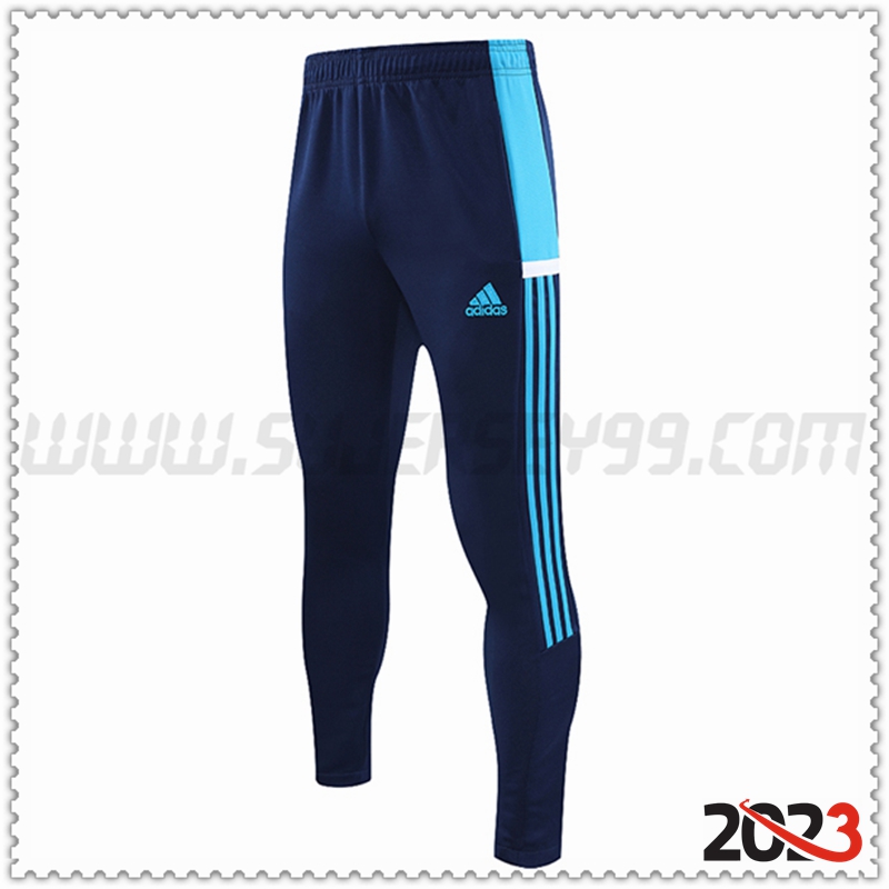 Pantalones Entrenamiento Adidas Azul 2023 2024 -10