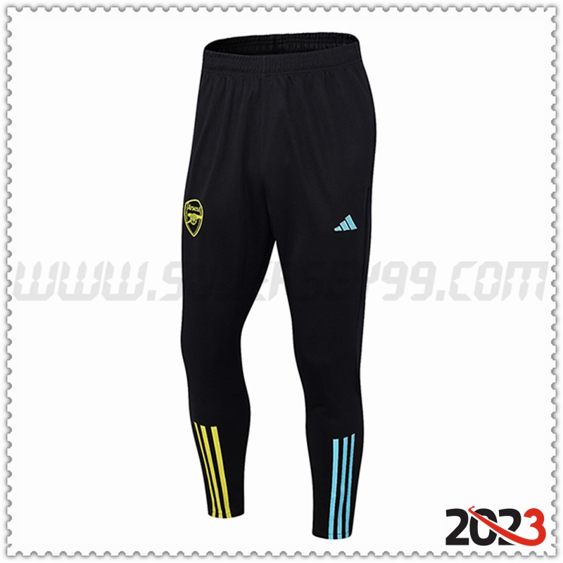 Pantalones Entrenamiento Arsenal Negro 2023 2024