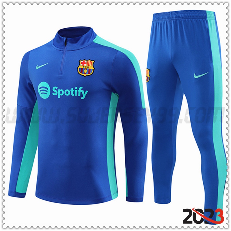 Chandal Futbol FC Barcellona Azul 2023 2024 -02