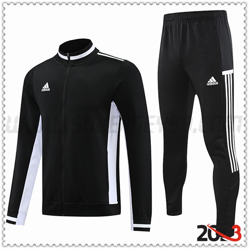 Chaqueta Chandal Futbol Adidas Negro 2023 2024