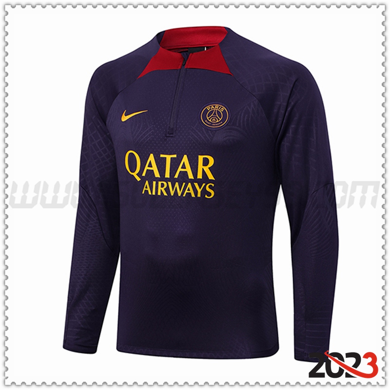 Sudadera Entrenamiento PSG Violeta 2023 2024