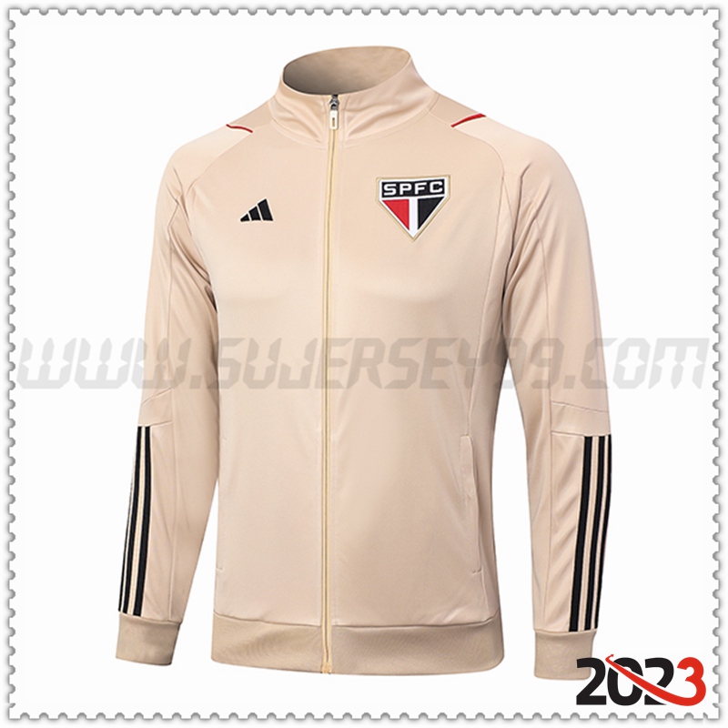 Chaquetas Futbol Sao Paulo FC Amarillo 2023 2024