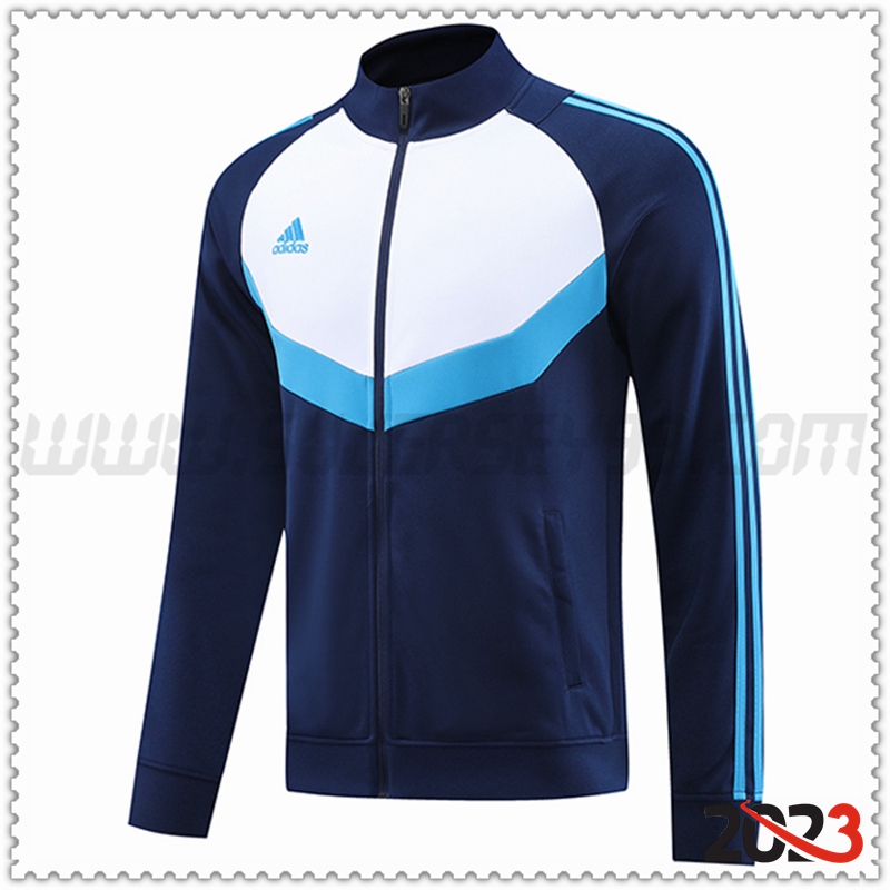 Chaquetas Futbol Adidas Azul marino 2023 2024