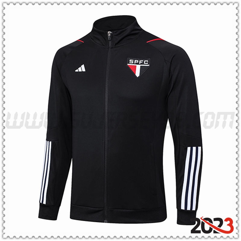 Chaquetas Futbol Sao Paulo FC Negro 2023 2024