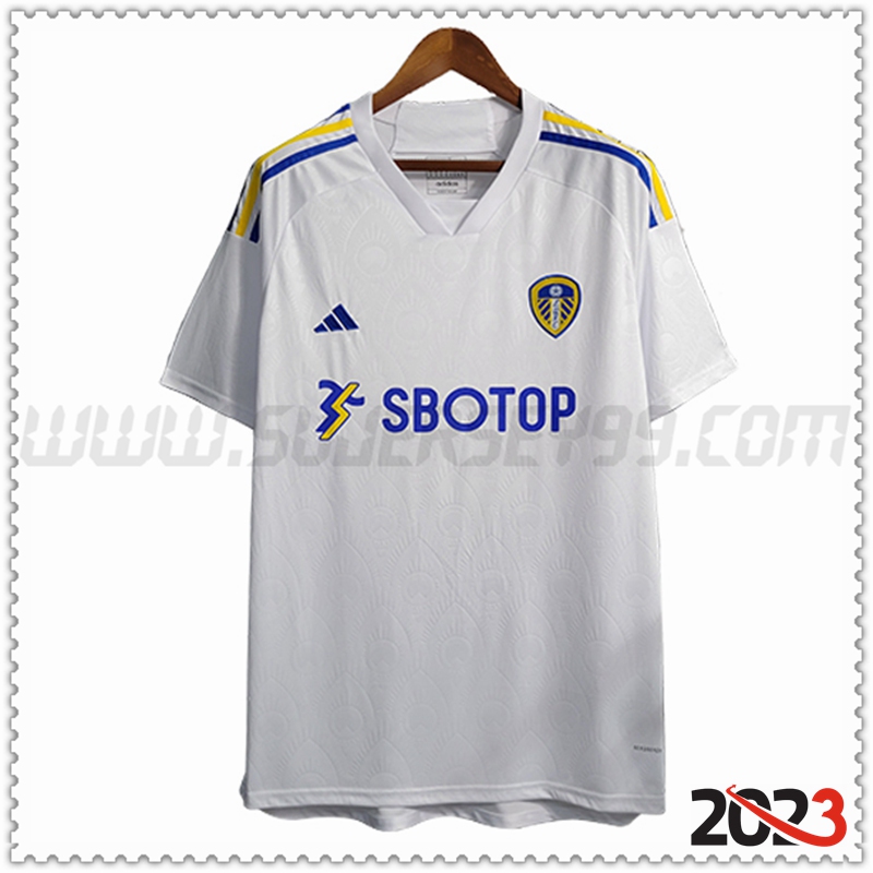 Primera Camiseta Futbol Leeds United 2023 2024