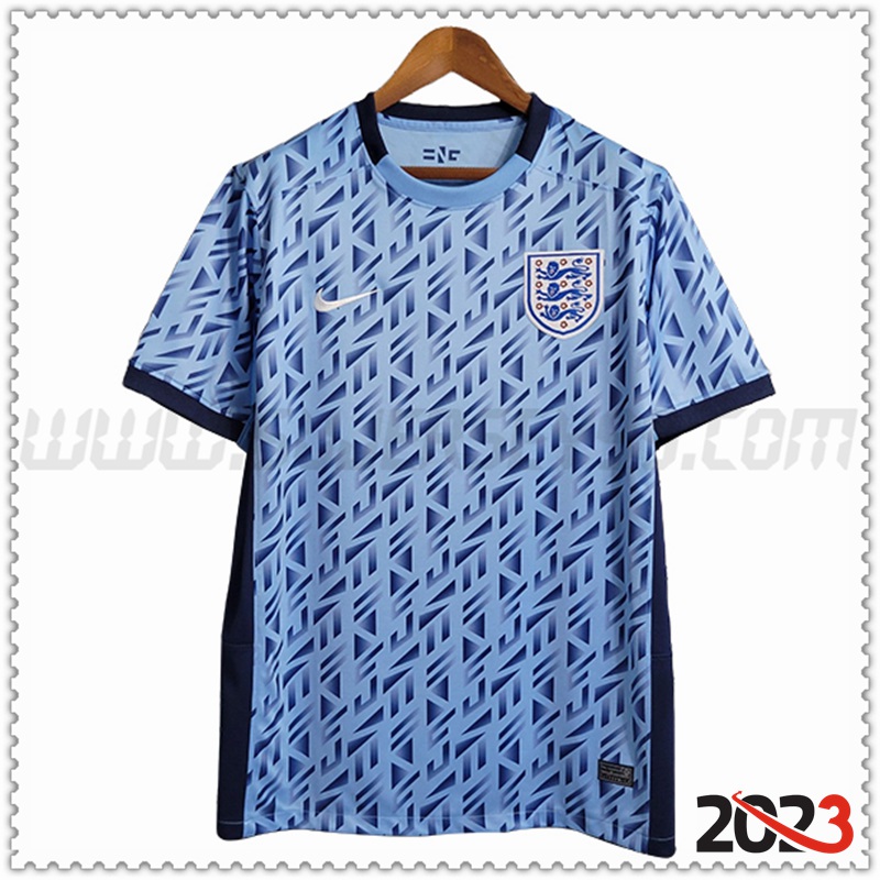 Segunda Camiseta Futbol Inglaterra Mujer Copa Mundial 2022