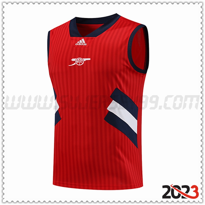 Chalecos De Futbol Arsenal Rojo 2023 2024