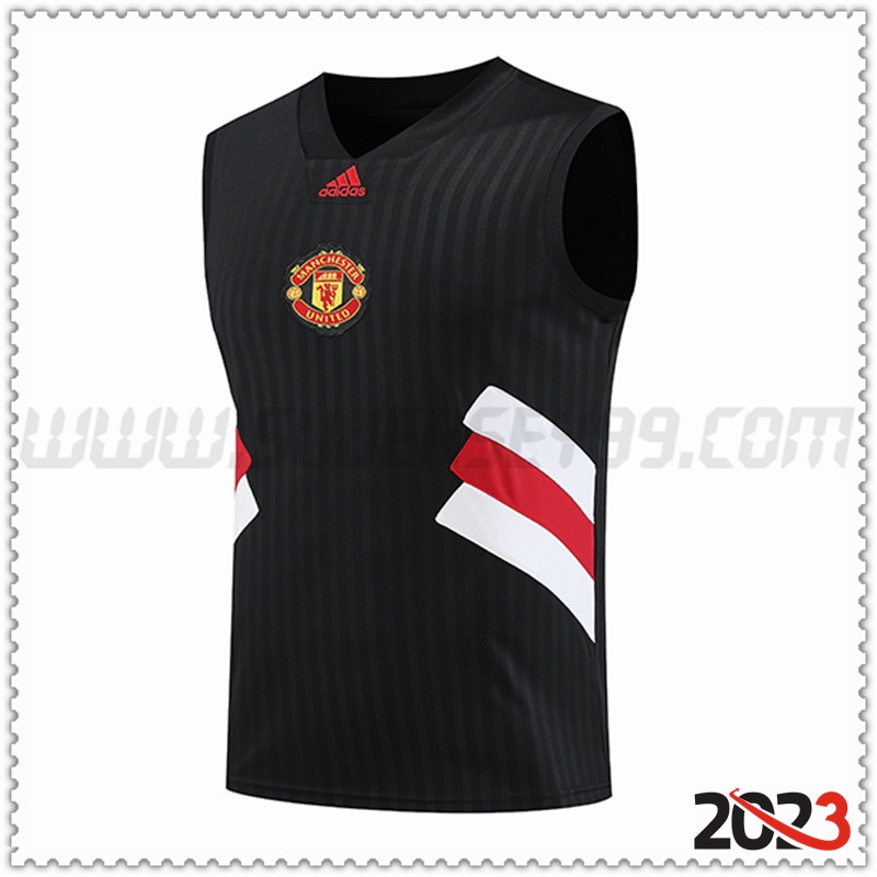 Chalecos De Futbol Manchester United Negro 2023 2024 -02