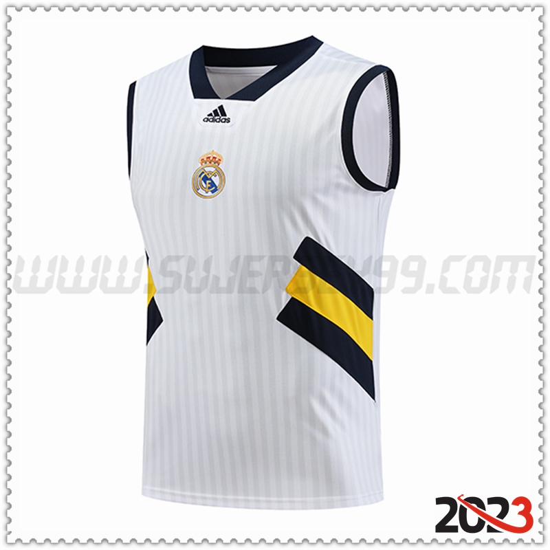 Chalecos De Futbol Real Madrid Blanco 2023 2024 -03