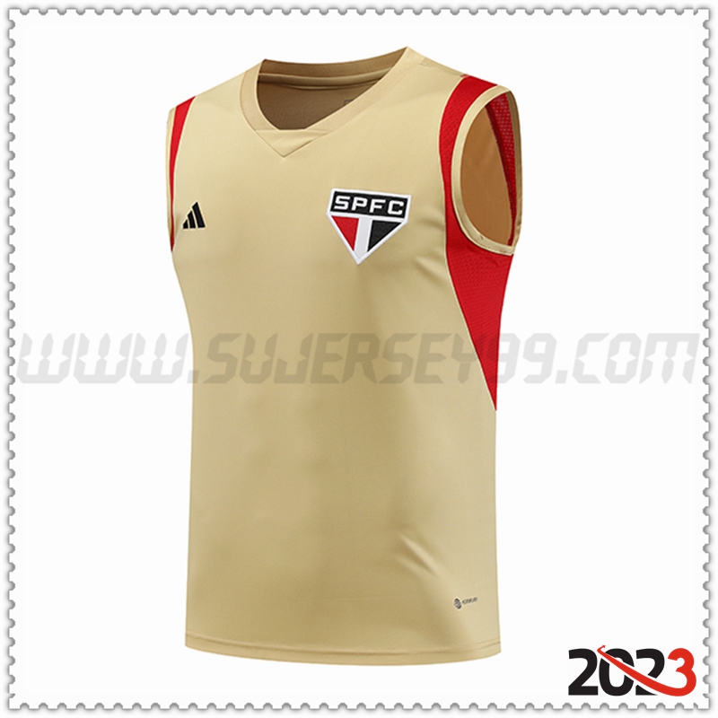 Chalecos De Futbol Sao Paulo FC Marrón 2023 2024