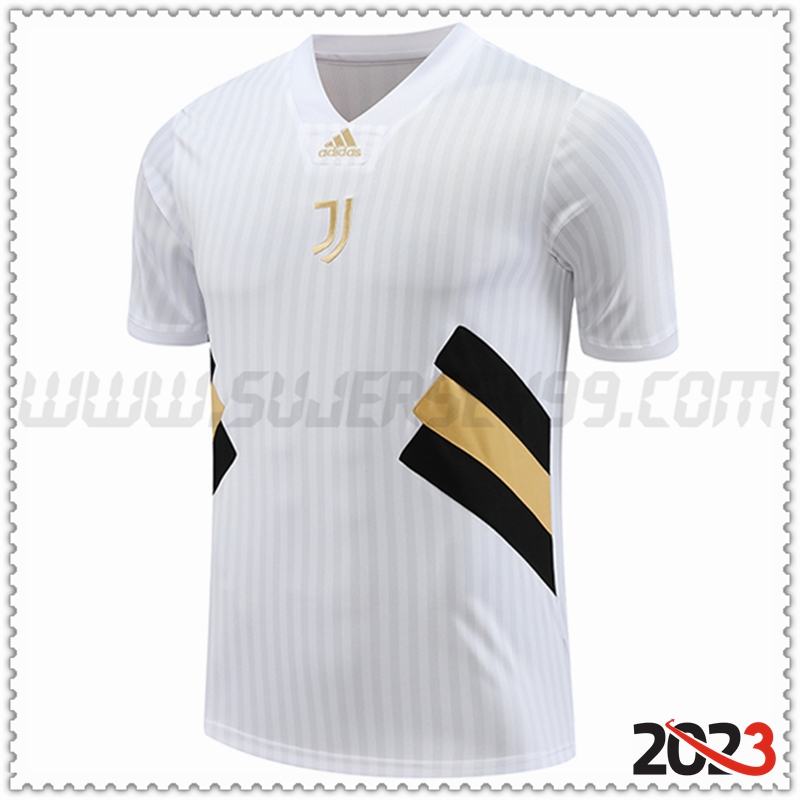 Camiseta Entrenamiento Juventus Blanco 2023 2024 -02