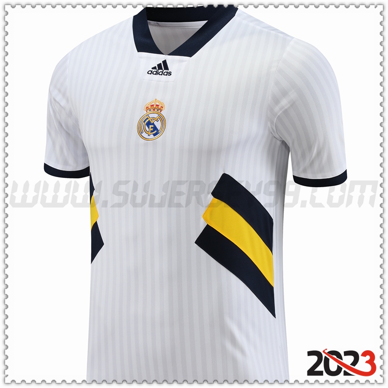 Camiseta Entrenamiento Real Madrid Blanco 2023 2024 -03