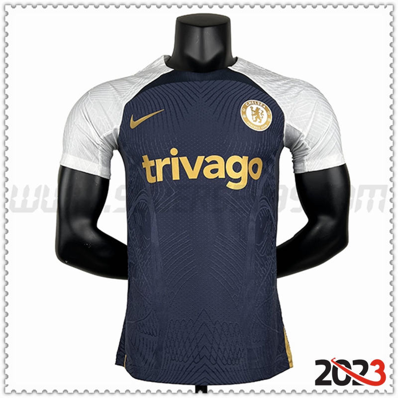 Camiseta Entrenamiento FC Chelsea Azul marino 2023 2024