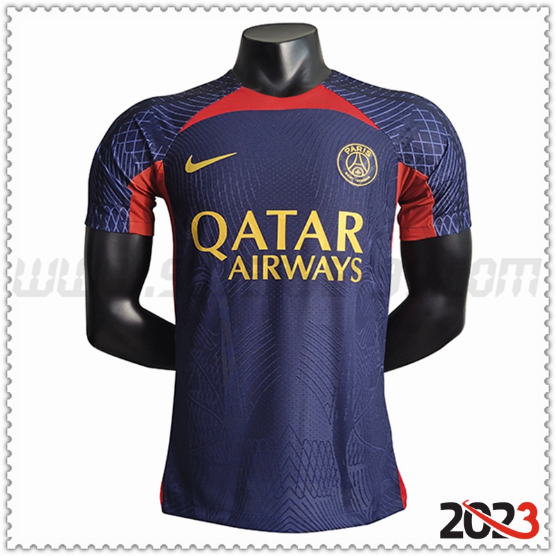 Camiseta Entrenamiento FC Barcelona Azul marino 2023 2024 -02