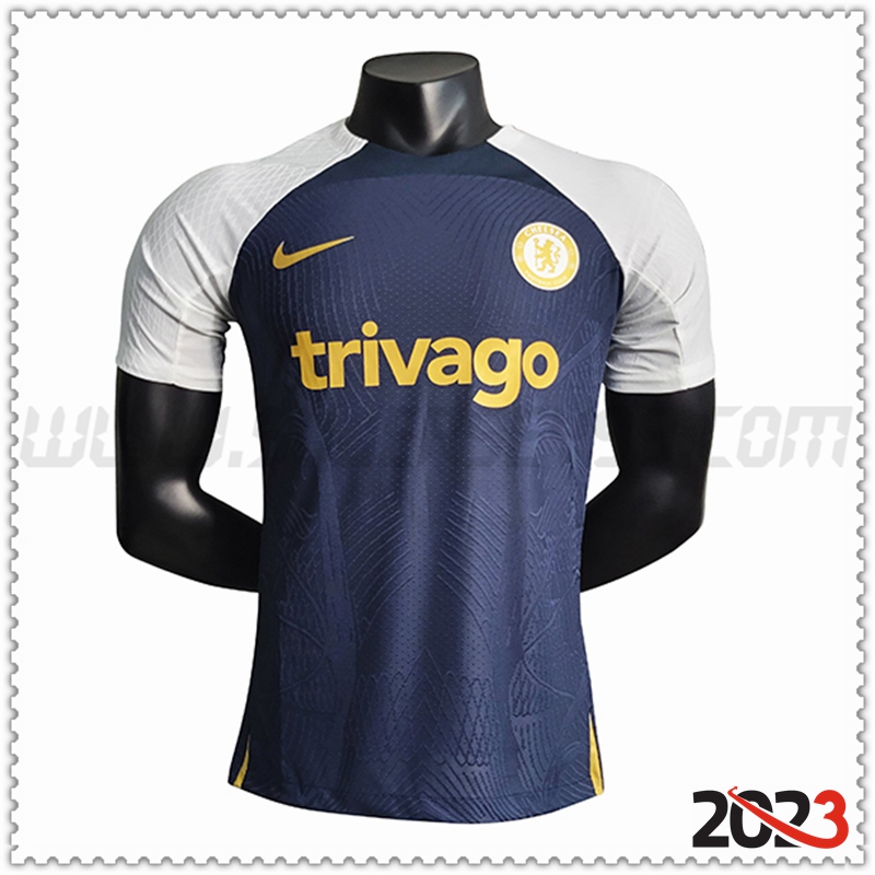 Camiseta Entrenamiento FC Chelsea Azul marino 2023 2024 -02