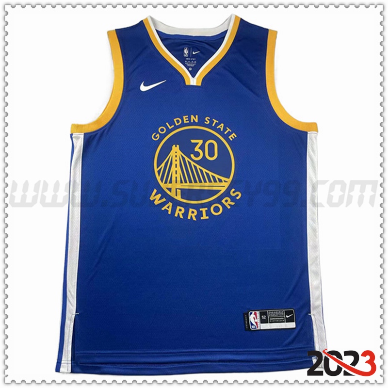 Camisetas Golden State Warriors (GURRY #30) 2023/24 Azul