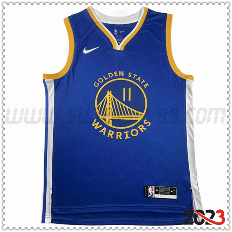 Camisetas Golden State Warriors (THOMPSON #11) 2023/24 Azul -02