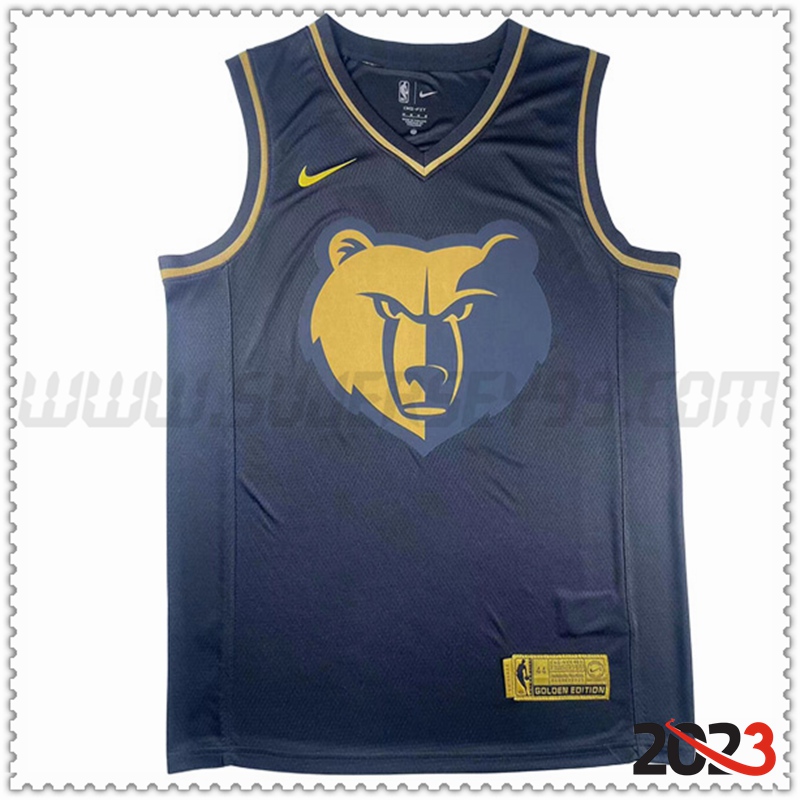 Camisetas Memphis Grizzlies (MORANT #12) 2023/24 Negro